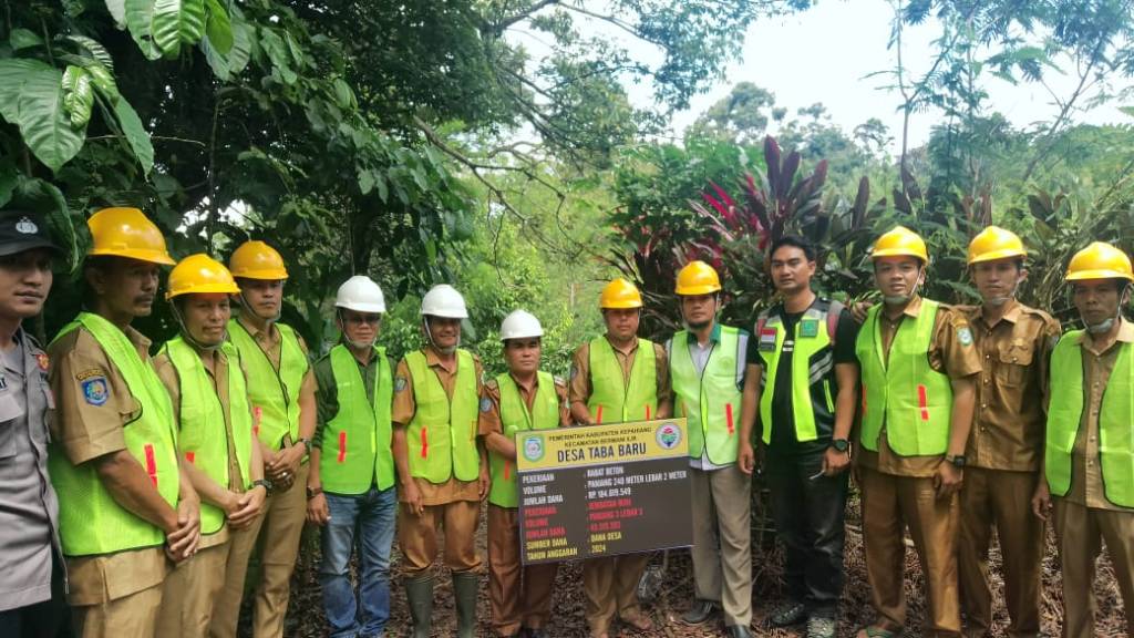 Pemdes Taba Baru Melaksanakan Titik Nol Pembangunan Jembatan Mini Dan Rabat&nbsp;Beton