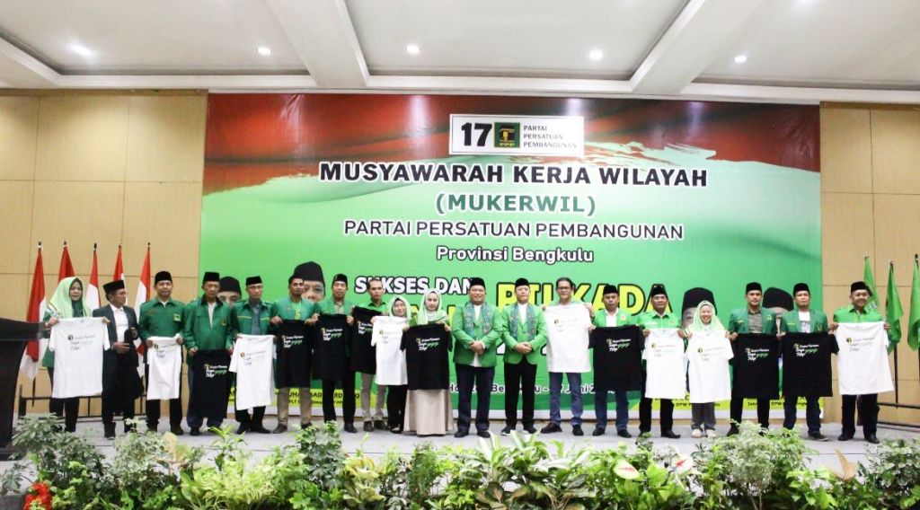 Sekda Isnan Hadiri Mukerwil DPW PPP Provinsi Bengkulu, Dorong Tersusunnya Gagasan Terbaik Pembangunan&nbsp;Daerah