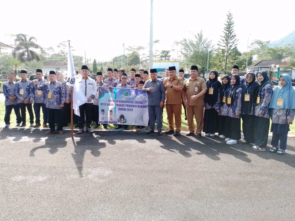 Ikuti Lomba MTQ Tingkat Provinsi ke XXXVI, Pemkab Lebong Kirim 57&nbsp;Kafilah