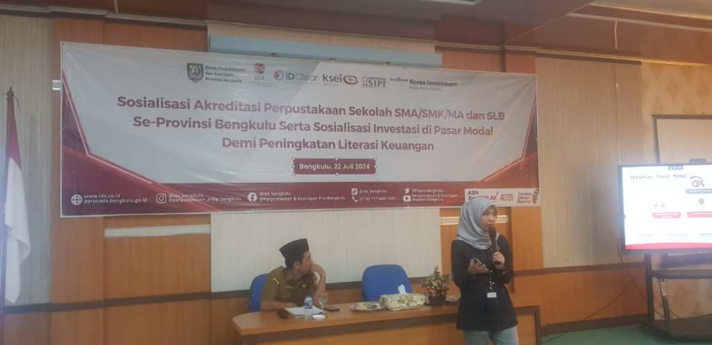Dinas Perpustakaan dan Kearsipan Provinsi Bengkulu Gelar Sosialisasi Pentingnya Literasi dan&nbsp;Investasi