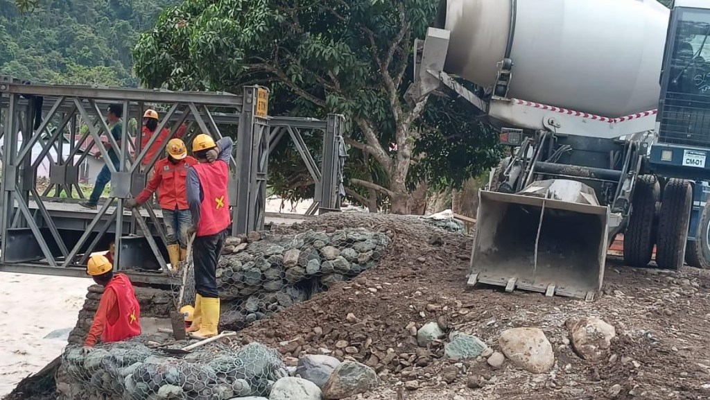 MDA Lakukan Normalisasi Akses Jalan dan Jembatan di&nbsp;Latimojong