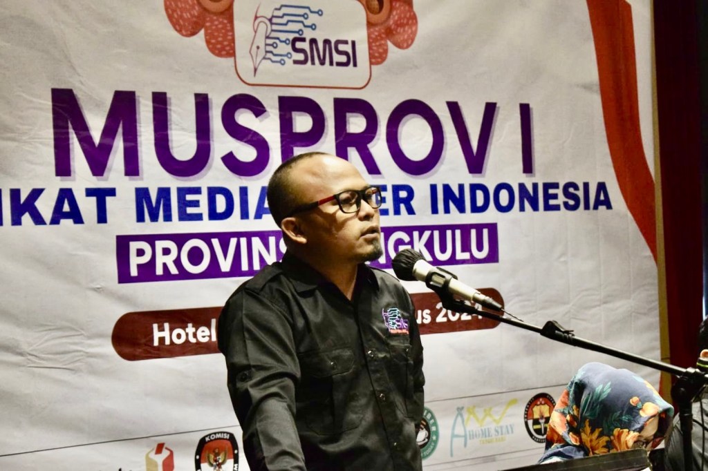 Wibowo Susilo Terpilih Kembali Sebagai Ketua SMSI Provinsi Bengkulu Secara&nbsp;Aklamasi